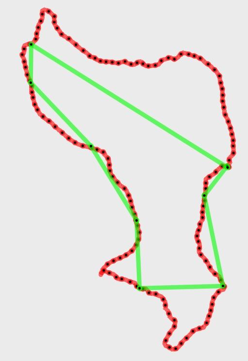 Spot track points