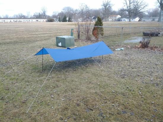 Poncho tarp 1