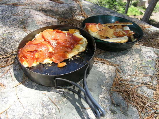 Pizza on Caldera Ti Tri