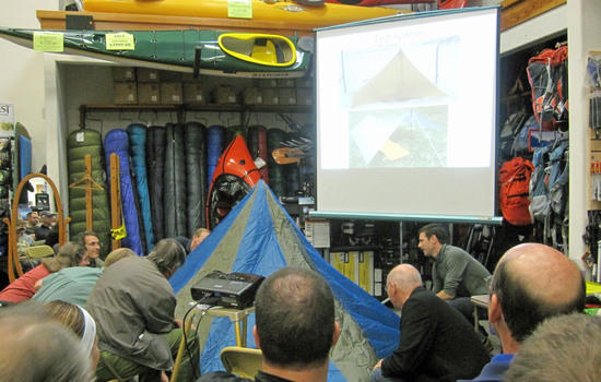 Recruiting the Audience to Help Setup a Mid Shelter
