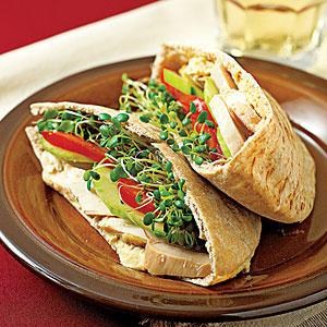 PITA with plenty good things inside