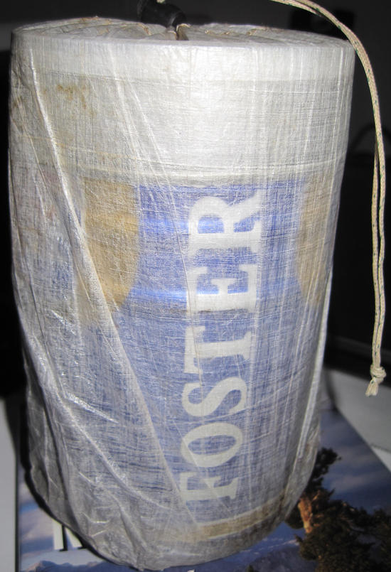 Zen pot in sack