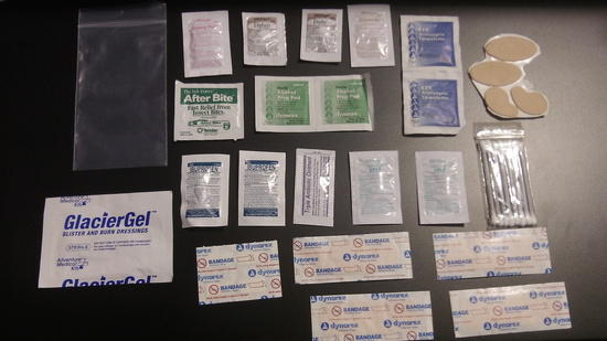 First Aid contents
