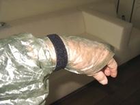 Parcho velcro hand straps