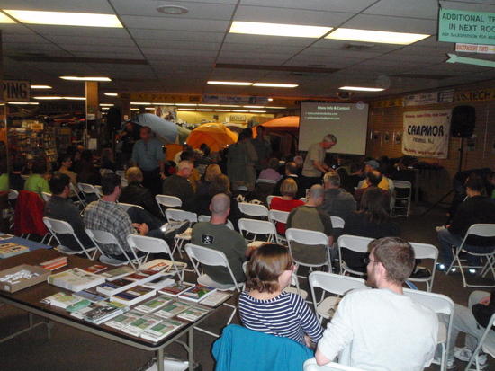 The view from the back row