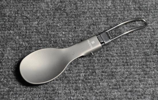 Chinese anodized aluminum folding spoon