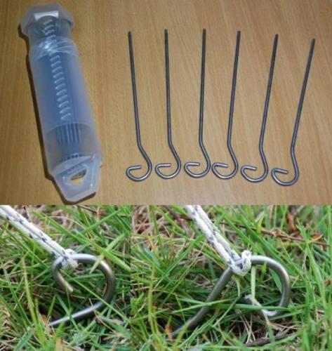 Ti e Hook stake