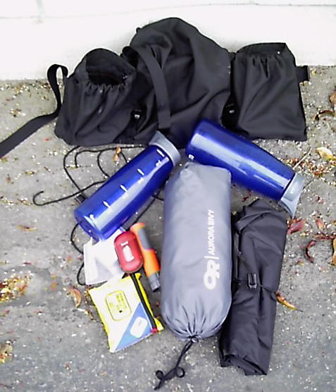 Jandd front pocket empty contents