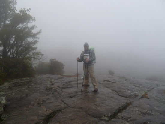 In my AGG jacket on top of Blood Mountain