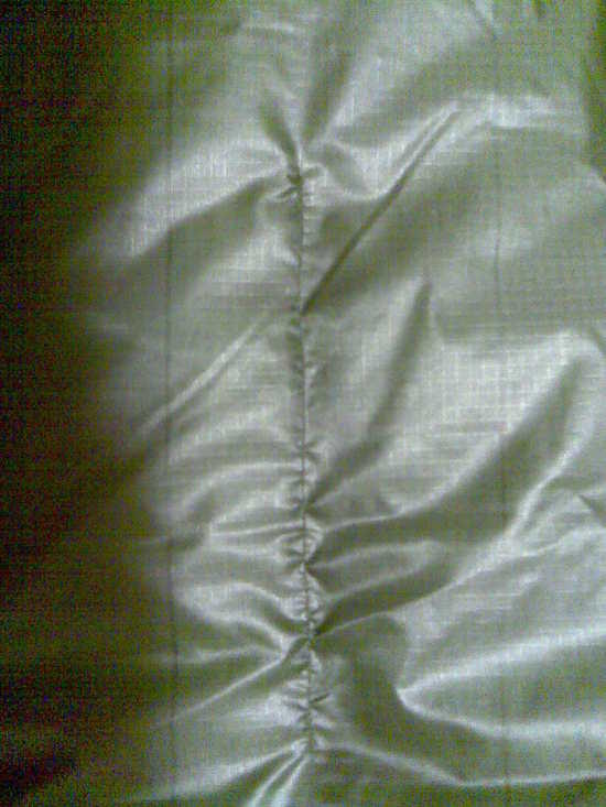 fabric "flaw"