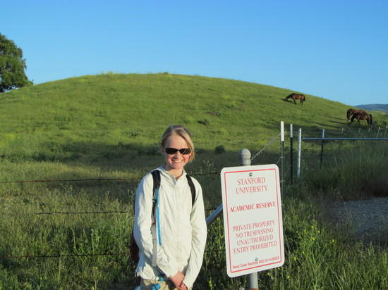 Hannah at "The Farm"