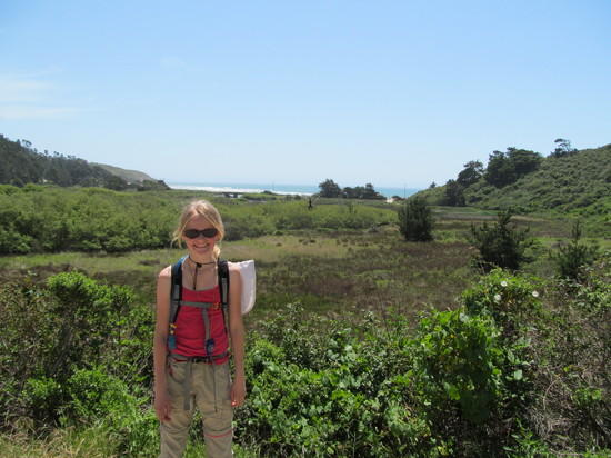 We can see the ocean!