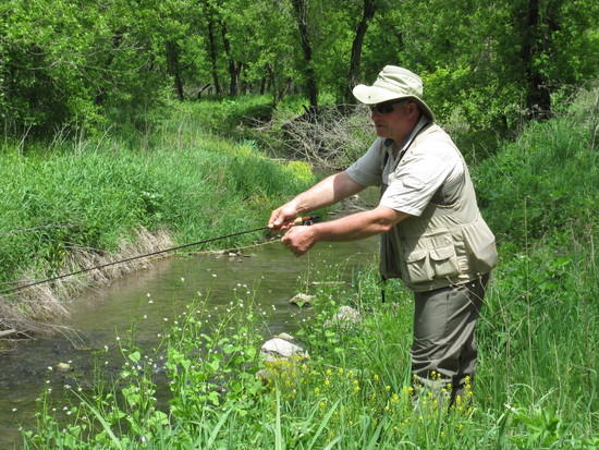 Mark fly fishing