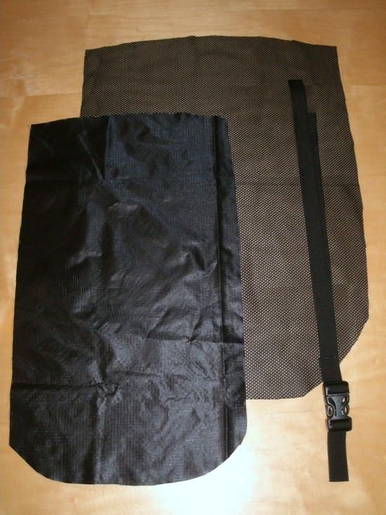 Front panel and mesh