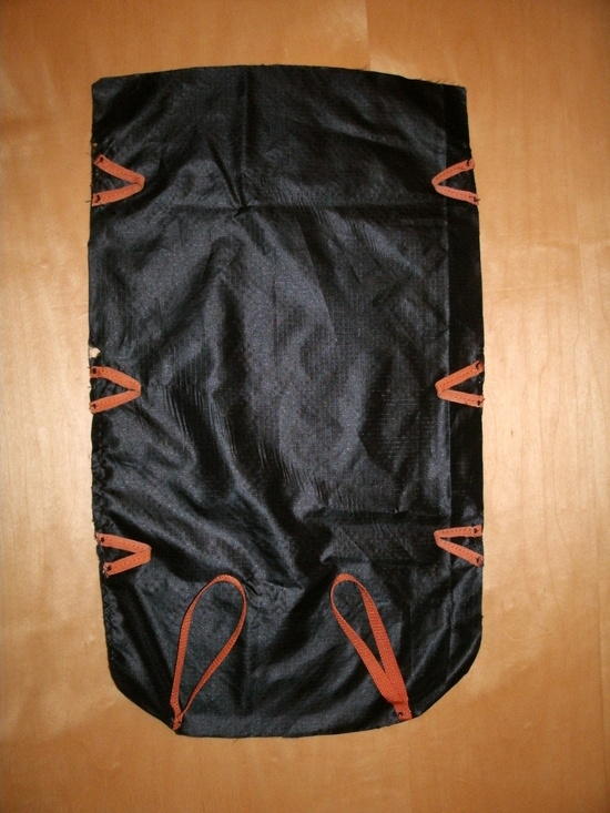 front panel with loops