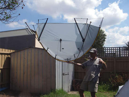 Scarp in the air