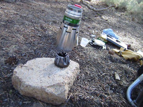 V8Pleated Stove