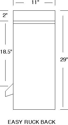 Nomad Ruck Back bottom pattern
