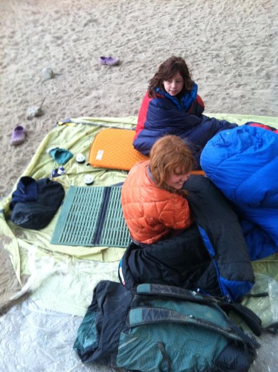 sleeping quarters