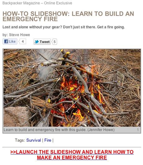 fire emergency