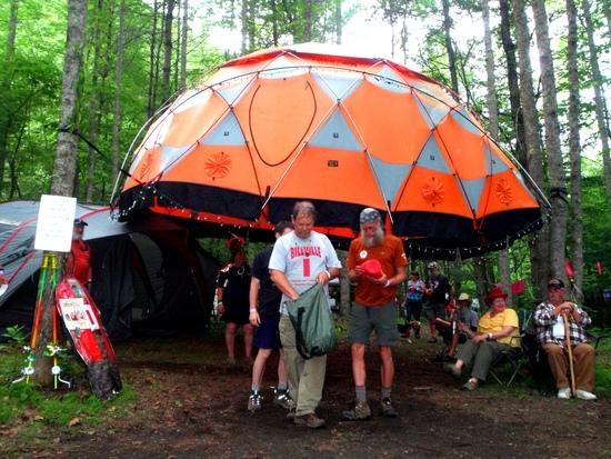 Billville - "Useless Gear" contest under their not-so-lightweight tarp