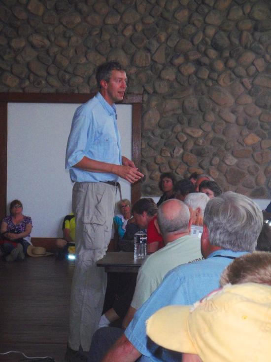 Bill "Skywalker" Walker giving his "The Best Way" talk