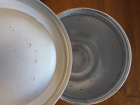Seal in the lid