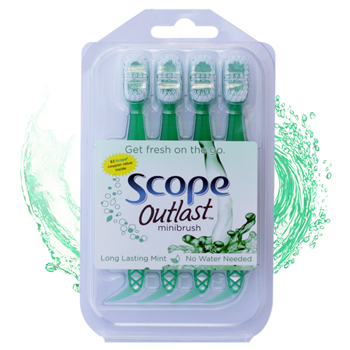 Miniature toothbrush