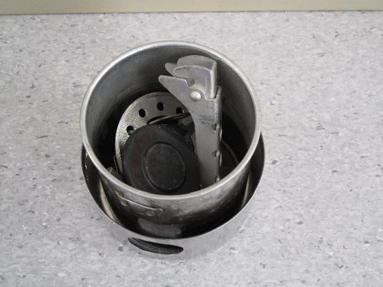 All packed into pot