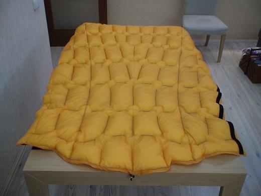 Quilt as a blanket (footside)