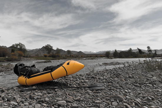 First day on Khovd River.