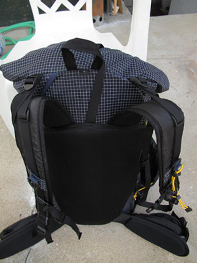 Back panel