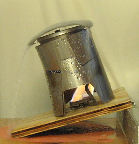 wedge cone stove
