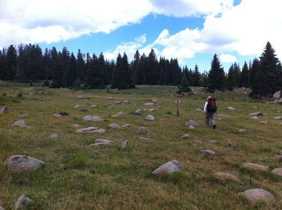 Jim at poles