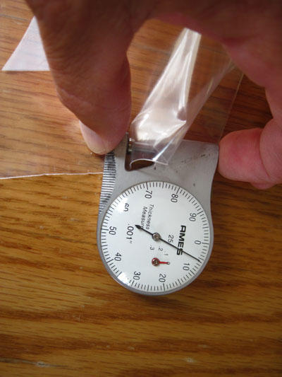 Glad quart freezer bag thickness