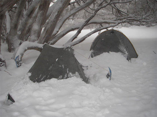 Scarp 2 on snow