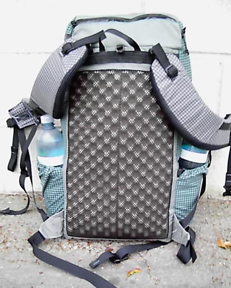 Nomad Desert Ruck Zlite breathable back panel
