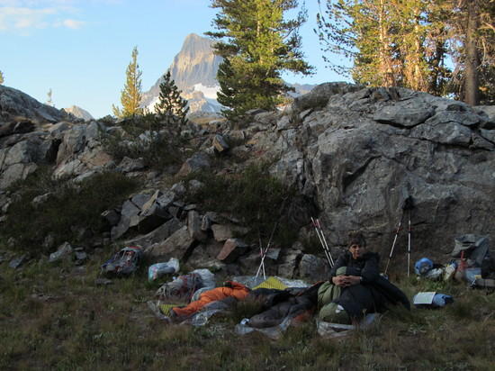 Camp near Island Pass