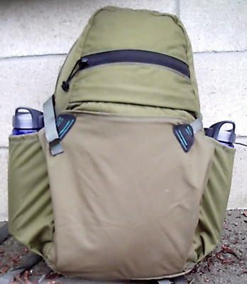 clam shell front
