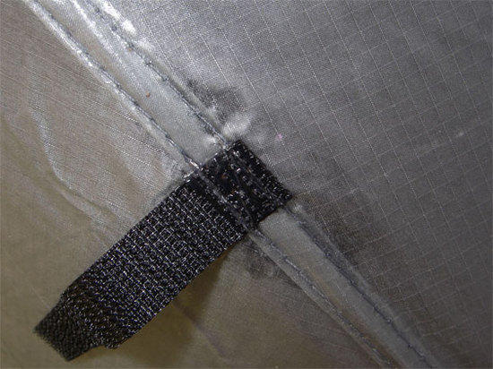 Velcro loop