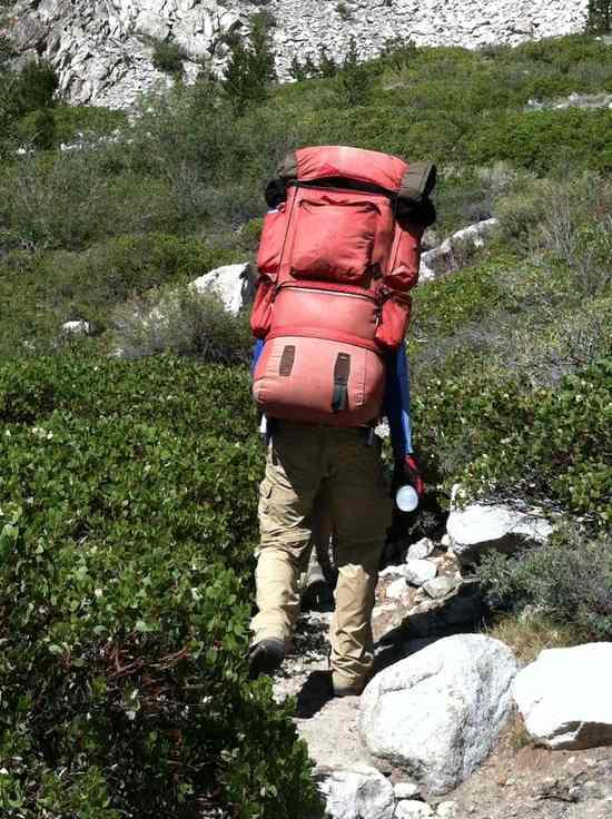 On the Paiute Pass Trail 8/24/12