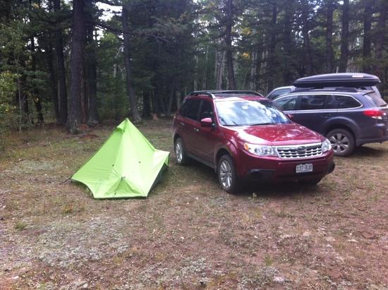 Nemo Meta 1p pitched to car.