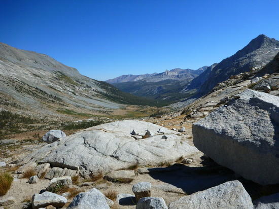 Looking back at Upper Big Arroyo Canyon