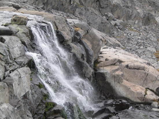 on the way down from lake catherine