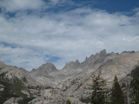 the minatets from the stevenson trail