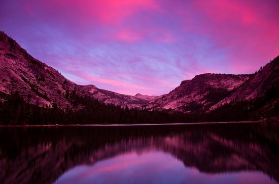 sunset washburn lake
