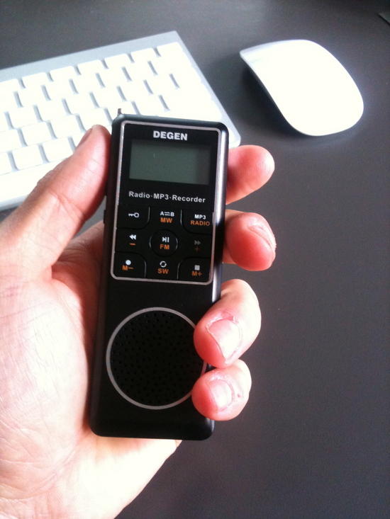 Degen 1127 in hand