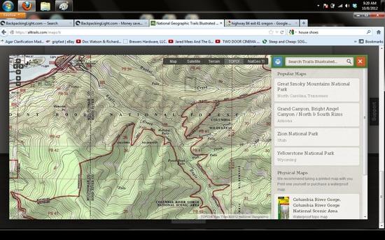topo map