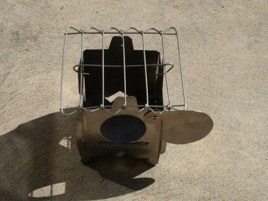 Mini Grill locked onto FireFly