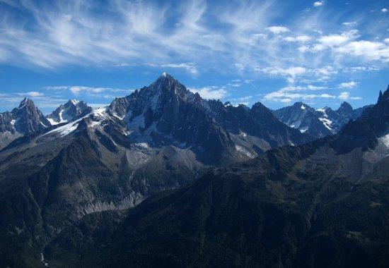 10 Aiguile Verte and the Dru from Aiguille Rouges